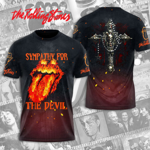 The Rolling Stones Sympathy For The Devil T shirt OVS0724ZT