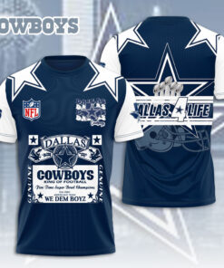 Dallas Cowboys Navy T shirt OVS0824SF