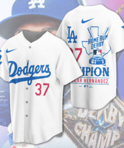 Los Angeles Dodgers x Teoscar Hernandez jersey OVS0824A