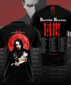 Marilyn Manson T shirt OVS0824SA