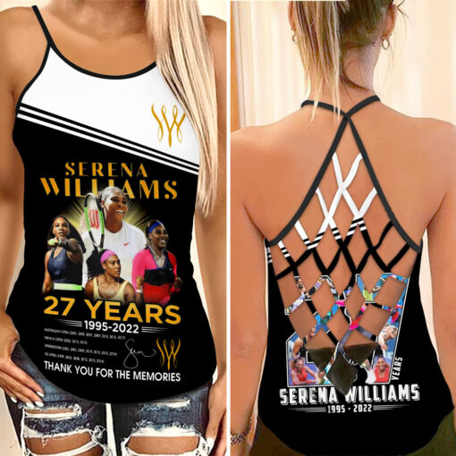 Serena Williams Criss Cross Tank Top OVS0824Q