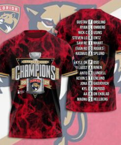 Stanley Cup Florida Panthers T shirt OVS0824ZA