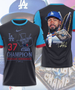 Teoscar Hernandez x Los Angeles Dodgers T shirt OVS0824C