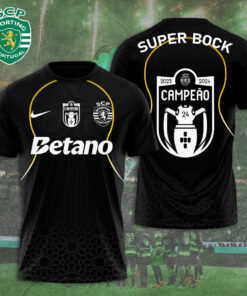 Sporting CP Black T shirt OVS0924G