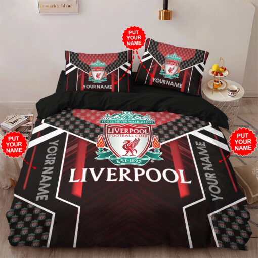 Customized Liverpool bedding set duvet cover pillow shams OVS1024Y