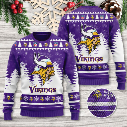 Minnesota Vikings ugly christmas sweater OVS1024SE