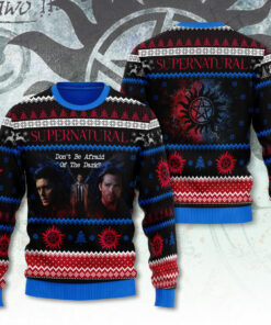 Supernatural ugly christmas sweater OVS1024SU