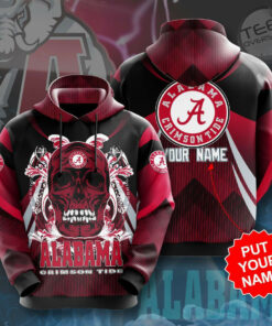 Alabama Crimson Tide 3D hoodie 01