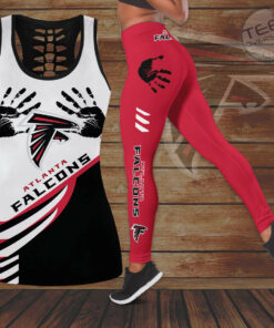 Atlanta Falcons Hollow Tank Top Leggings