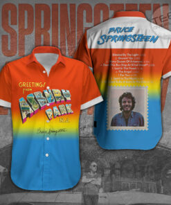 Bruce Springsteen short sleeve dress shirts OVS25723S2