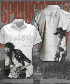 Bruce Springsteen short sleeve dress shirts OVS25723S3