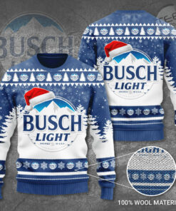 Busch Light Ugly Christmas 3D Sweater 2022