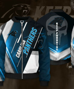 Carolina Panthers 3D Bomber Jacket 01