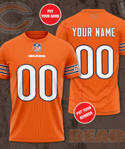 Chicago Bears 3D T shirt 01