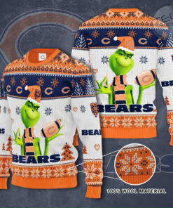 Chicago Bears 3D sweater 01