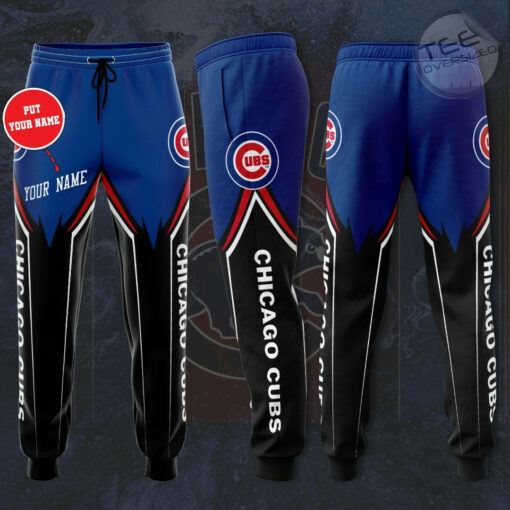 Chicago Cubs 3D Sweatpant 01