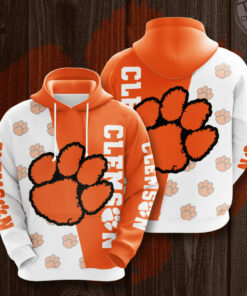 Clemson Tigers 3D Hoodie 01