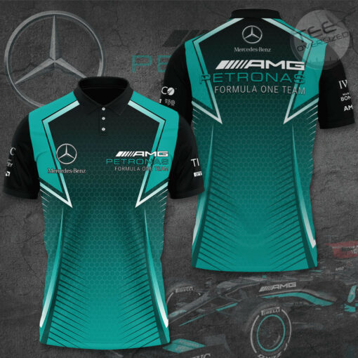 F1 AMG Petronas 3D polo shirt