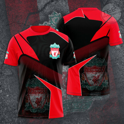 FC Liverpool 3D T shirt Soccer Apparel