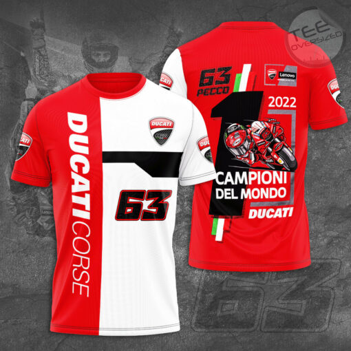 Francesco Bagnaia x Ducati Lenovo 2022 T shirt