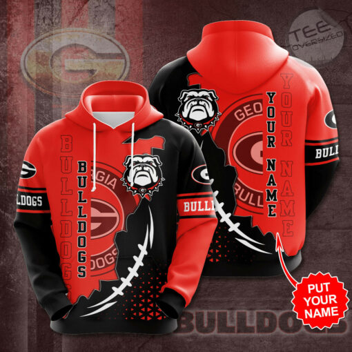 Georgia Bulldogs 3D Hoodie 01