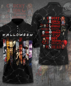 Horror Movies Halloween Polo 003