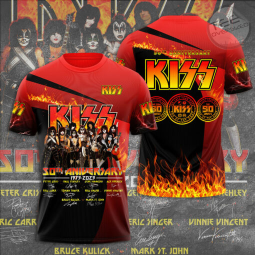 Kiss Band T shirt OVS16823S1