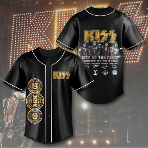 Kiss Band jersey shirt OVS20623S1