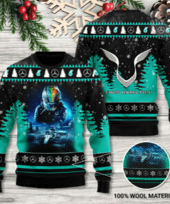 Lewis Hamilton 3D Ugly Sweater