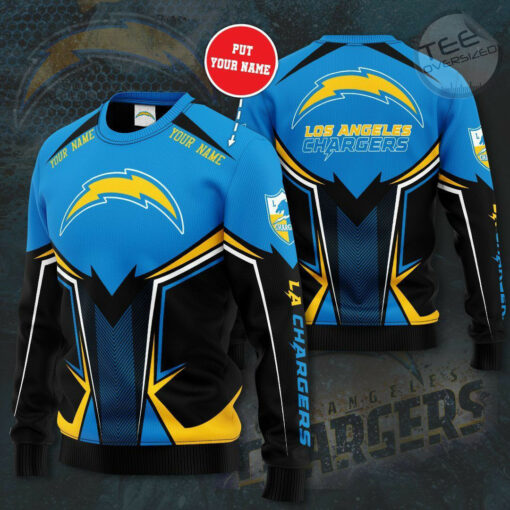 Los Angeles Chargers 3D Sweatshirt 01