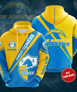 Los Angeles Chargers 3D hoodie 01