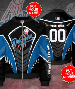 Los Angeles Dodgers 3D Bomber Jacket 01