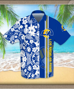 Los Angeles Rams 3D Hawaiian Shirt