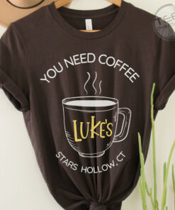 Lukes Coffee Brown Oversized T shirt