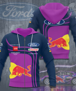 M Sport Ford Rally 3D zip up hoodie