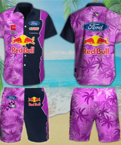 M Sport Ford World Rally Team 3D Hawaiian Shirt Hawaiian Shorts 01