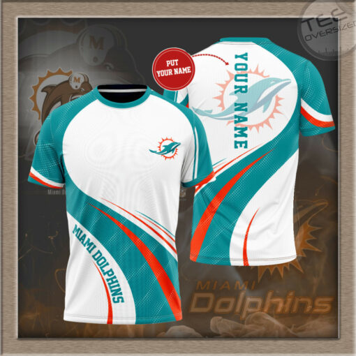 Miami Dolphins 3D T shirt 01