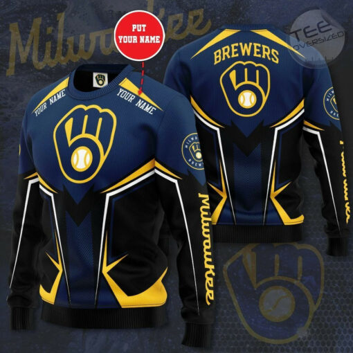 Milwaukee Brewers Sweatshirt 01