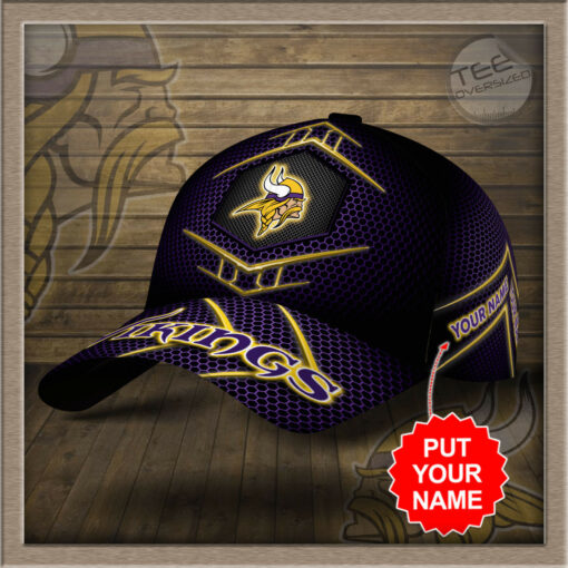 Minnesota Vikings Cap Custom Hat 01