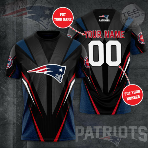 New England Patriots 3D T shirt 01