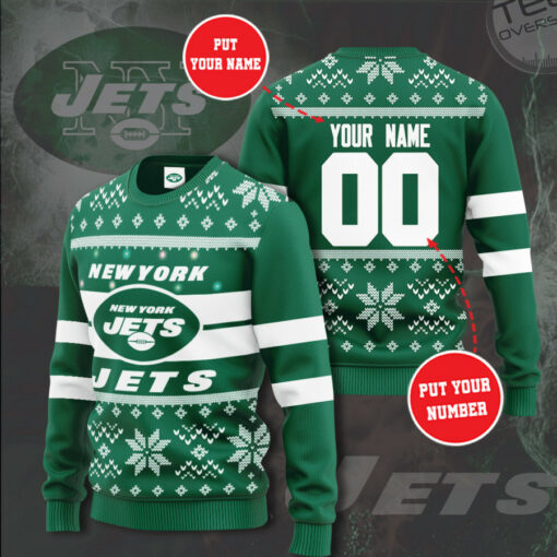 New York Jets 3D sweater