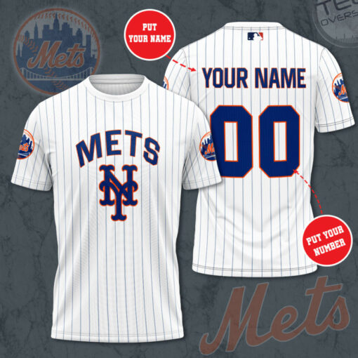 New York Mets 3D T shirt 01