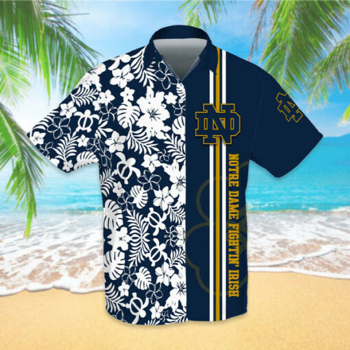 Notre Dame Fighting Irish 3D Hawaiian Shirt