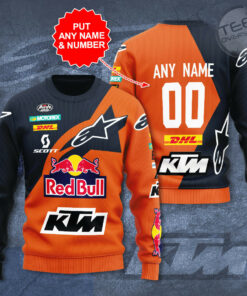 Personalized Red Bull KTM Sweatshirt