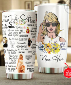 Personalized Taylor Swift Tumbler Cup OVS11823S4