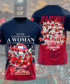 Philadelphia Phillies MLB 3D T shirt