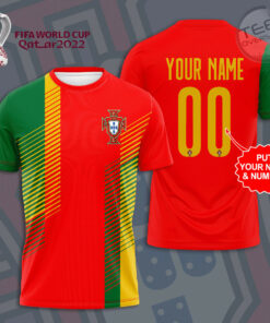 Portugal Football Team 3D T shirt