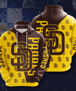 San Diego Padres 3D Hoodie 07