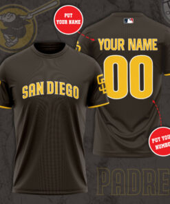 San Diego Padres 3D T shirt 01