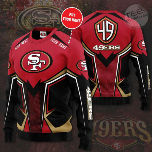 San Francisco 49ers 3D Sweatshirt 01